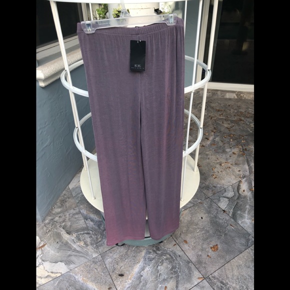 BCBG Eggplantish NWT Pants w/elastic waist. Size S - Picture 2 of 2